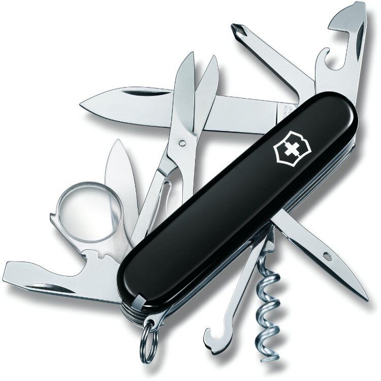 Нож многофункц. Victorinox Explorer Black 91мм (1.6703.3)