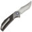 Нож Reate Tiger satin сталь M390 рукоять Bead blast Ti/Black camo FatCarbon