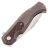 Нож Fox Eastwood Tiger сталь S90V рукоять Bronze Ti/Zebrawood (FX-524 TiZW)