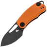 Нож Black Fox NIX black PTFE сталь D2 рукоять Orange G10 (BF-763 OR)