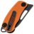 Нож Black Fox NIX black PTFE сталь D2 рукоять Orange G10 (BF-763 OR)