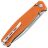 Нож Real Steel Huginn Satin сталь VG-10 рукоять Orange G10 (7651OS)
