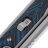 Нож Reate EXO-M Tanto satin сталь Elmax рукоять Ti/Blue-Black Damascus G10