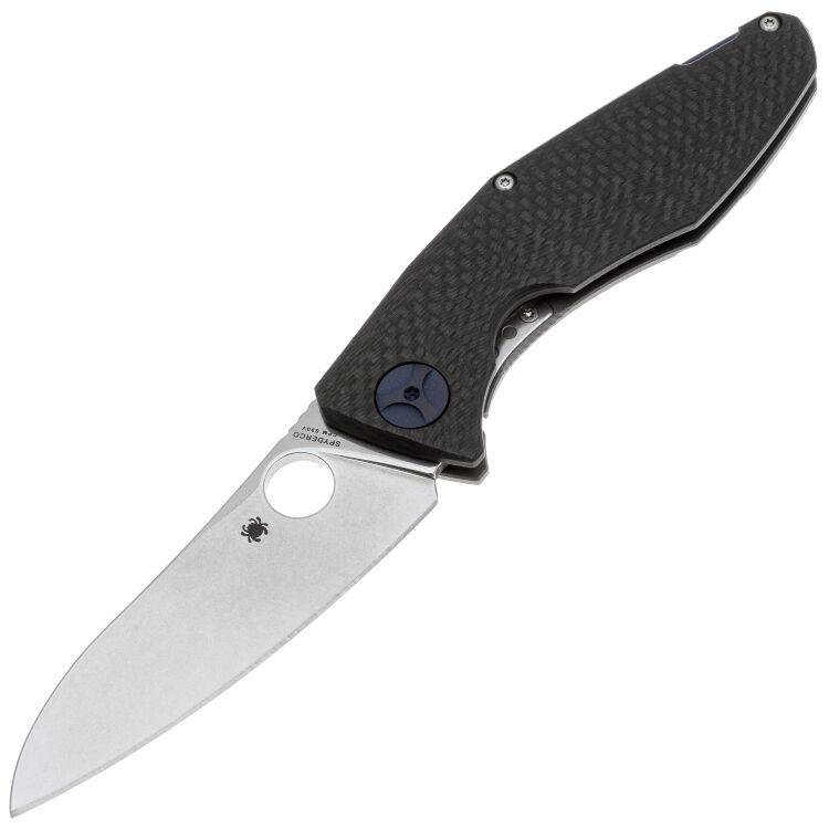 Нож Spyderco Drunken сталь S90V рукоять Carbon Fiber/Titanium (C235CFTIP)