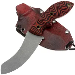 Нож Волчий Век Кондрат-10 сталь 95Х18 WA рукоять Black/Red G10