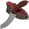 Нож Волчий Век Кондрат-10 сталь 95Х18 WA рукоять Black/Red G10