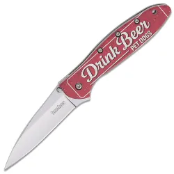 Нож Kershaw Leek Beer сталь 14C28N рукоять Aluminium (1660BEER)