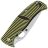 Нож Spyderco Caribbean Serrated сталь LC200N рукоять Black/Yellow G10 (C217GS)