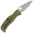 Нож Spyderco Caribbean Serrated сталь LC200N рукоять Black/Yellow G10 (C217GS)