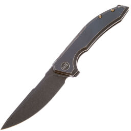 Нож We Knife Quixotic Blackwash сталь CPM-20CV рукоять Bronze/Black Ti (WE21016-2)