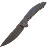 Нож WE Knife Quixotic Blackwash сталь CPM-20CV рукоять Bronze/Black Ti (WE21016-2)