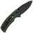 Нож Sencut Excalis black сталь 9Cr18MoV рукоять Green Canvas Micarta (S23068-3)