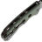 Нож Sencut Excalis black сталь 9Cr18MoV рукоять Green Canvas Micarta (S23068-3)