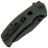 Нож Sencut Excalis black сталь 9Cr18MoV рукоять Green Canvas Micarta (S23068-3)
