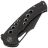 Нож WE Knife Swiftfin blackwash сталь CPM-20CV рукоять Black Titanium/satin holes (WE23051-1)