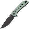 Нож Reate PL-XF black PVD сталь Nitro-V рукоять Jade G10