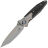 Нож Microtech SOCOM Bravo Mini T/E сталь M390 рукоять Titanium/Carbon Fiber (261M-7CFTI)