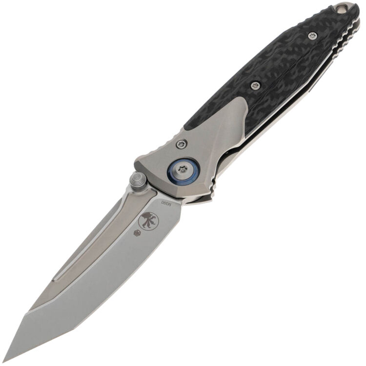 Нож Microtech SOCOM Bravo Mini T/E сталь M390 рукоять Titanium/Carbon Fiber (261M-7CFTI)