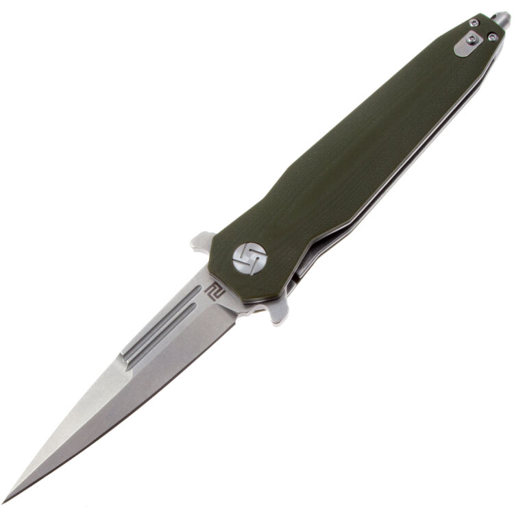 Нож Artisan Cutlery Hornet сталь D2 рукоять Green G10