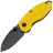 Нож Mr.Blade Rexbo Gen.2 blackwash сталь D2 рукоять Yellow G10