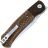 Нож QSP Gannet Satin сталь 154CM рукоять Brown Micarta/Red CF (QS137-B)