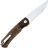 Нож QSP Gannet Satin сталь 154CM рукоять Brown Micarta/Red CF (QS137-B)