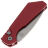 Нож Pro-Tech/Strider PT+ stonewash сталь MagnaCut рукоять Red Aluminium (PT201-Red)