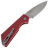 Нож Pro-Tech/Strider PT+ stonewash сталь MagnaCut рукоять Red Aluminium (PT201-Red)
