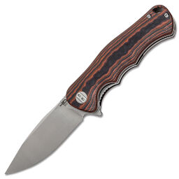 Нож Bestech Bobcat Stonewash/Satin сталь D2 рукоять Black/Red G10 (BG22C-1)