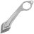 Нож Kristal Anchor Ring cталь 440C