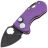 Нож Daggerr Sting Micro blackwash сталь S35VN рукоять Purple Titanium