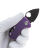 Нож Daggerr Sting Micro blackwash сталь S35VN рукоять Purple Titanium