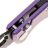 Нож Daggerr Sting Micro blackwash сталь S35VN рукоять Purple Titanium