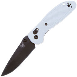 Нож Benchmade Mini Griptilian 556 Black сталь S90V рукоять White Grivory (556BK-2206)