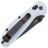 Нож Benchmade Mini Griptilian 556 Black сталь S90V рукоять White Grivory (556BK-2206)