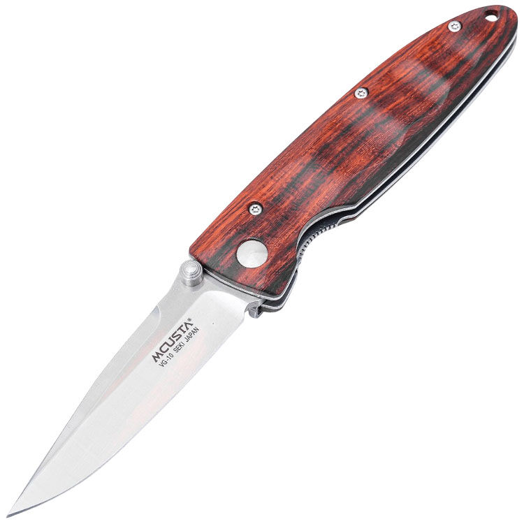 Нож Mcusta Classic Wave сталь VG-10 рукоять Ironwood (MC-0018V)