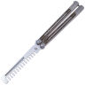 Нож-бабочка тренировочный Maxace Apostle сталь M390 рукоять Carbon/Titanium
