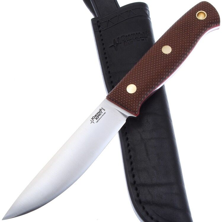 Нож Южный Крест Росомаха сталь N690 рукоять микарта койот (215.0850)