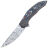 Нож WE Knife Merata сталь Heimskringla Damasteel рукоять TigerStripe Ti/Nebula Fat CF (WE22008B-DS1)