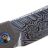 Нож WE Knife Merata сталь Heimskringla Damasteel рукоять TigerStripe Ti/Nebula Fat CF (WE22008B-DS1)