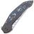 Нож WE Knife Merata сталь Heimskringla Damasteel рукоять TigerStripe Ti/Nebula Fat CF (WE22008B-DS1)
