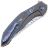 Нож WE Knife Merata сталь Heimskringla Damasteel рукоять TigerStripe Ti/Nebula Fat CF (WE22008B-DS1)