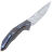 Нож WE Knife Merata сталь Heimskringla Damasteel рукоять TigerStripe Ti/Nebula Fat CF (WE22008B-DS1)