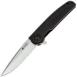Нож Kizlyar Supreme Biker-Z сталь VG-10 Stonewash рукоять Black G10