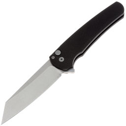 Нож Pro-Tech Malibu Reverse Tanto stonewash сталь MagnaCut рукоять Black Aluminium (5405)