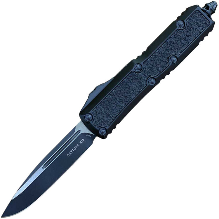 Нож Microtech Daytona S/E black сталь M390 рукоять Black Aluminum (124-1TS)