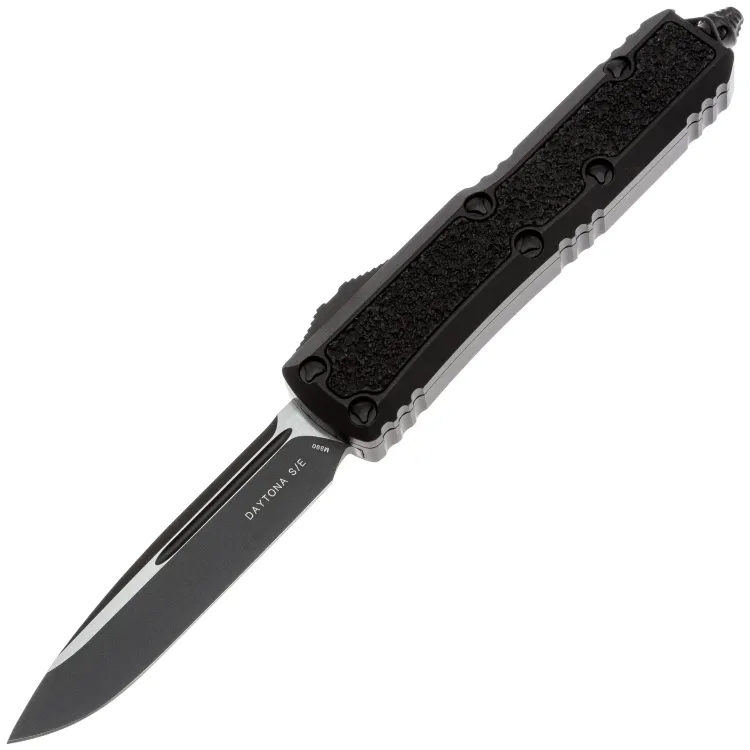 Нож Microtech Daytona S/E black сталь M390 рукоять Black Aluminum (124-1TS)