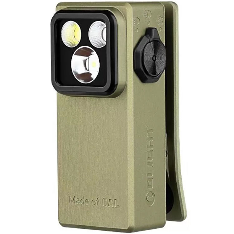 Фонарь Olight Oclip Ultra Olive Green Luminus SFT-12/UV холодный белый