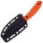 Нож Kizlyar Supreme Asket tacwash сталь N690 рукоять Orange G10