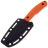 Нож Kizlyar Supreme Asket tacwash сталь N690 рукоять Orange G10